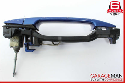 01-04 Mercedes R170 SLK230 Front Left Driver Side Exterior Door Handle Blue