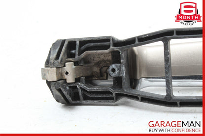 98-02 Mercedes W210 E320 Rear Left Driver Side Exterior Door Handle Beige OEM