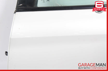17-22 Alfa Romeo Giulia Rear Left Exterior Door White OEM