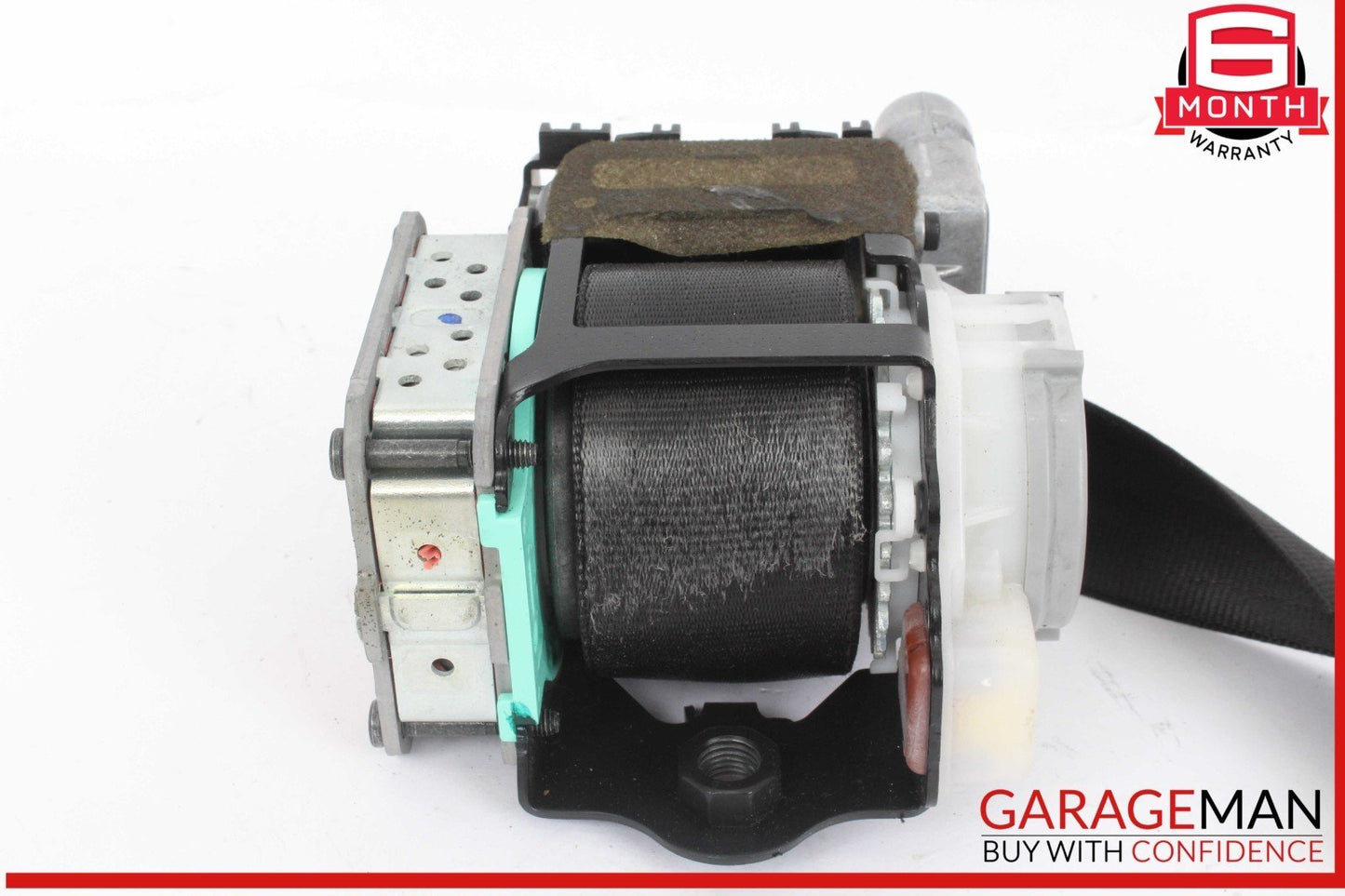 14-17 Audi SQ5 Front Left Driver Side Seat Belt Seatbelt Black OEM