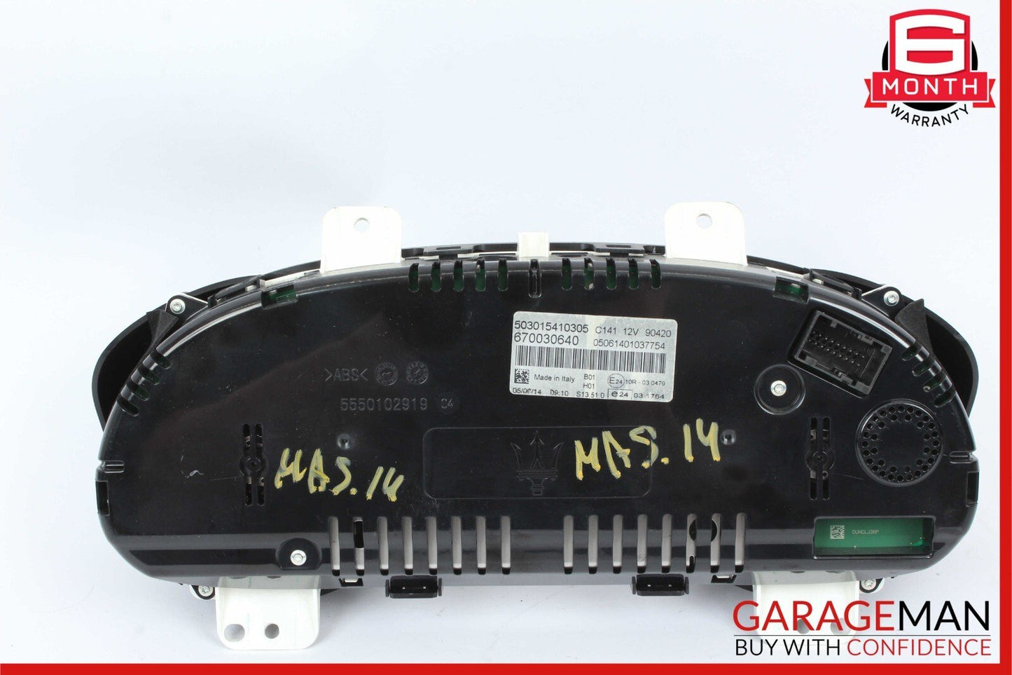 14-17 Maserati Ghibli Speedometer Odometer Instrument Cluster Gauge Assembly OEM