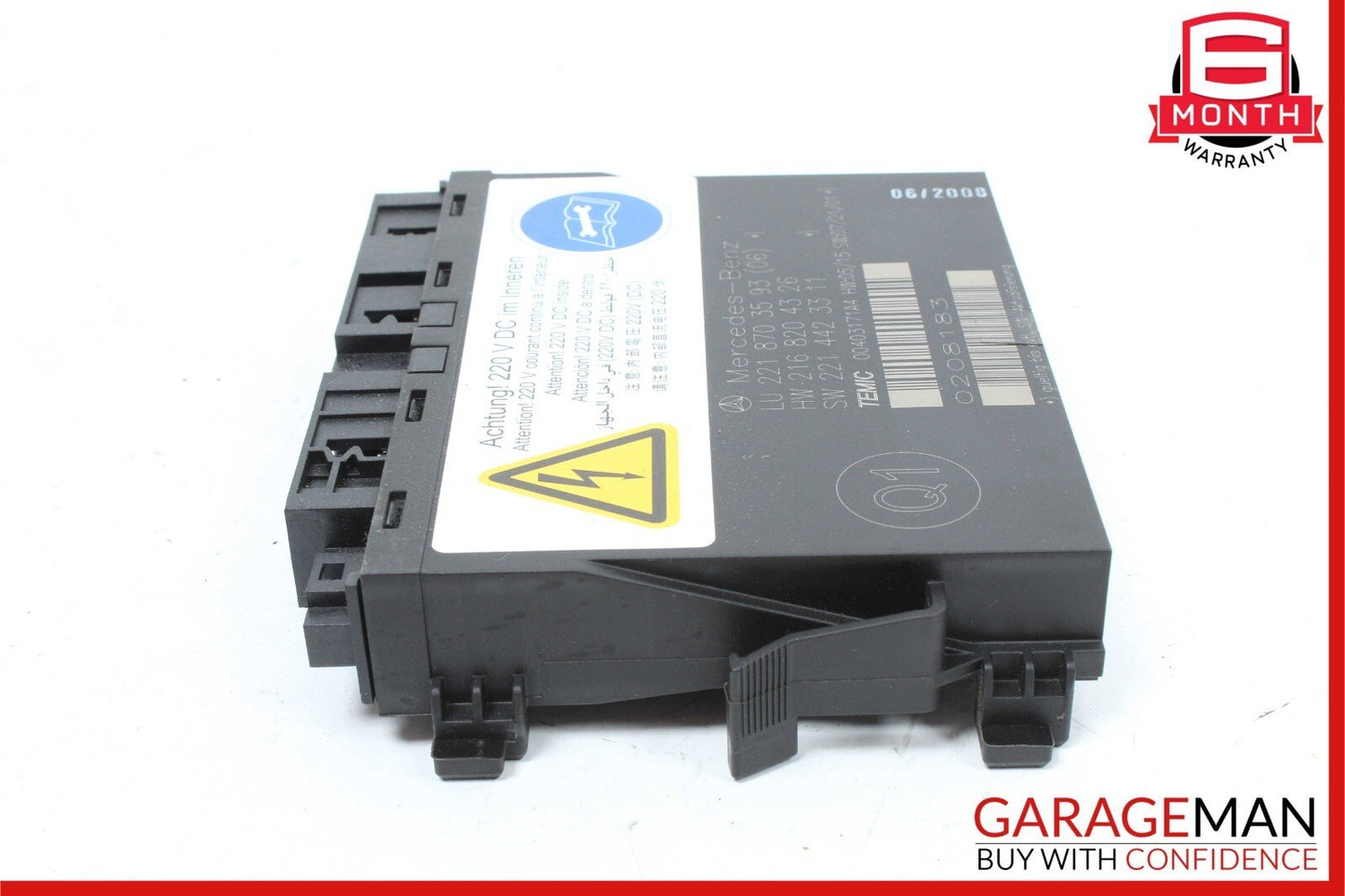 07-10 Mercedes W221 S550 Front Left or Right Seat Contour Control Module OEM