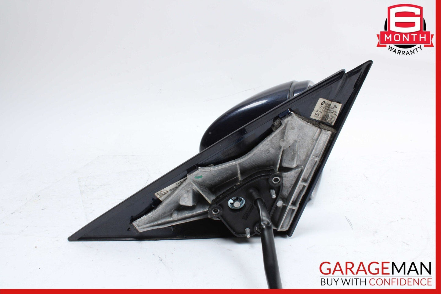 07-09 Mercedes W221 S550 S600 S63 Front Right Side Mirror Door Rear View Blue