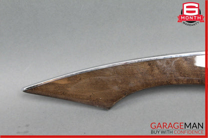 03-09 Mercedes W211 E63 Rear Left Door Trim Bezel Wood OEM