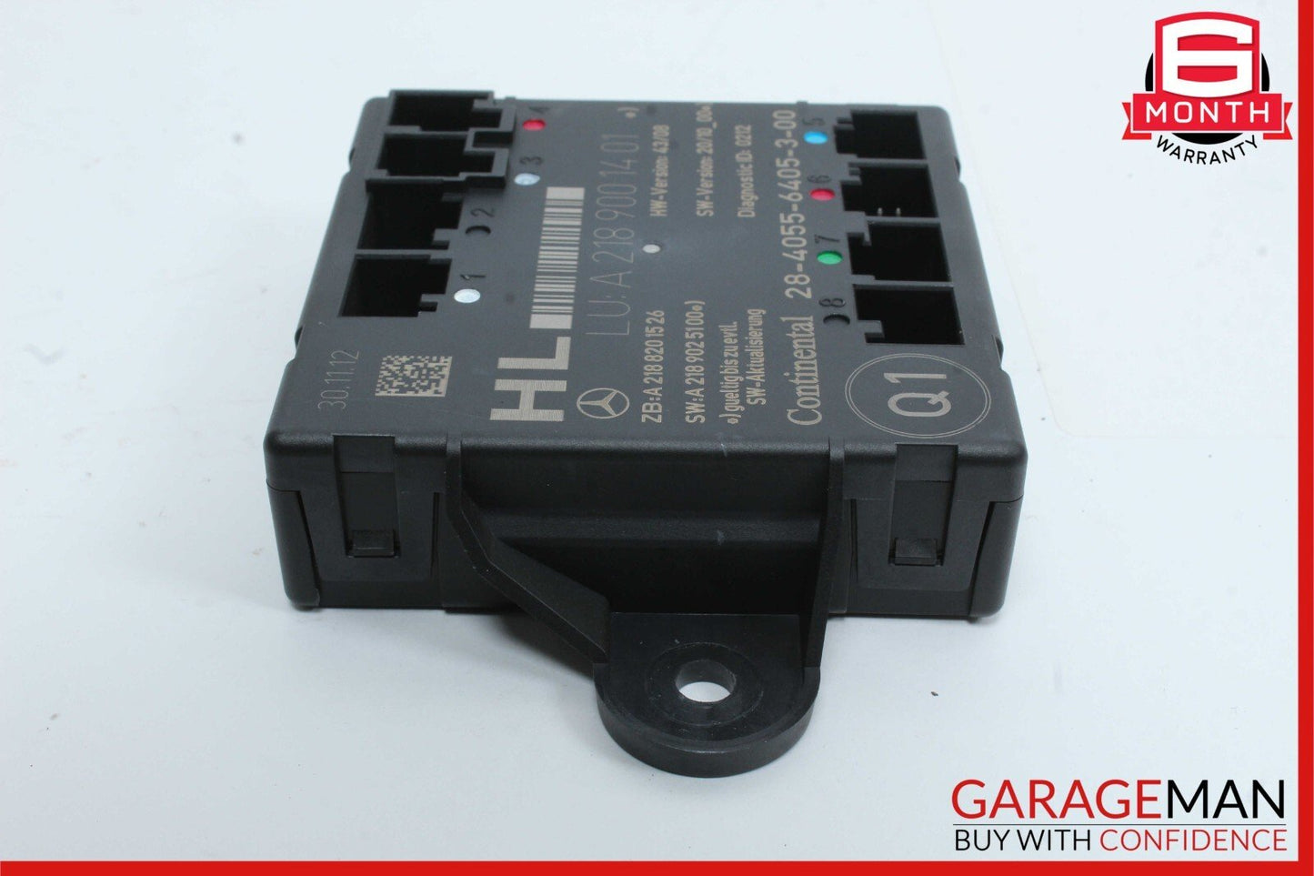 08-18 Mercedes X204 GLK350 CLS550 Rear Left Side Door Control Module Unit OEM