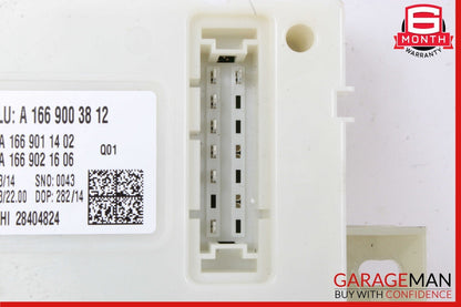 12-19 Mercedes W166 ML400 GLS550 Rear Relay Fuse Box SAM Module 1669003812 OEM