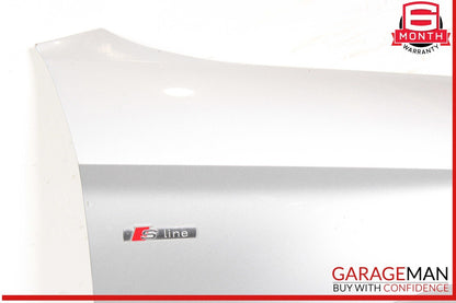 15-20 Audi A3 S3 Front Right Passenger Side Fender Panel Silver OEM