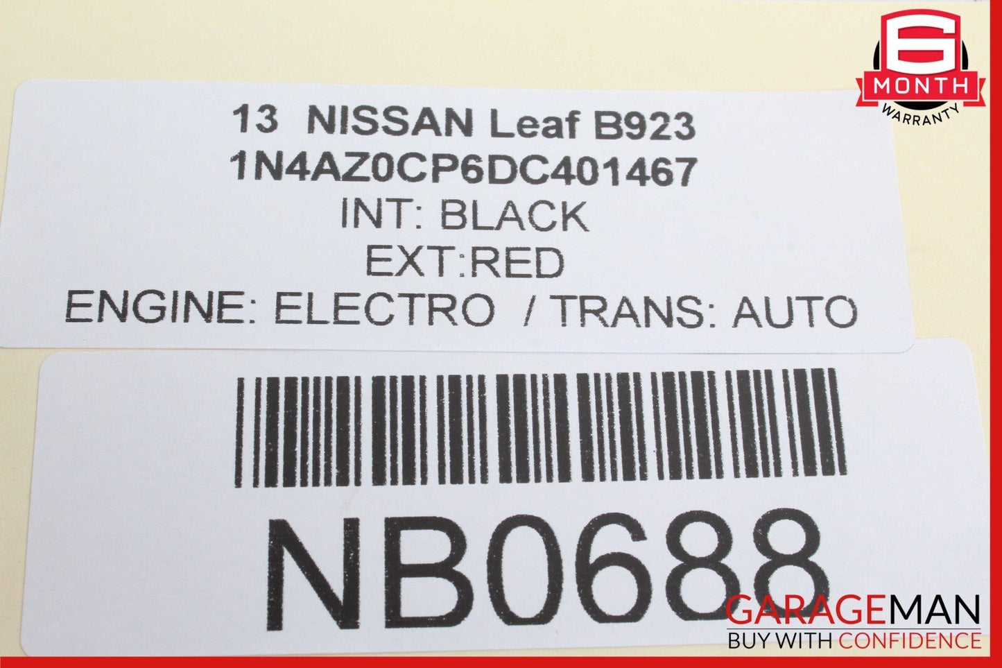 13-17 Nissan Leaf Theft and Locking Module OEM