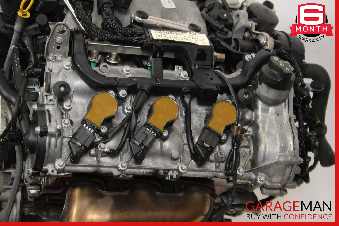 08-11 Mercedes W204 C300 3.0L V6 RWD Engine Motor Block Assembly OEM 139k