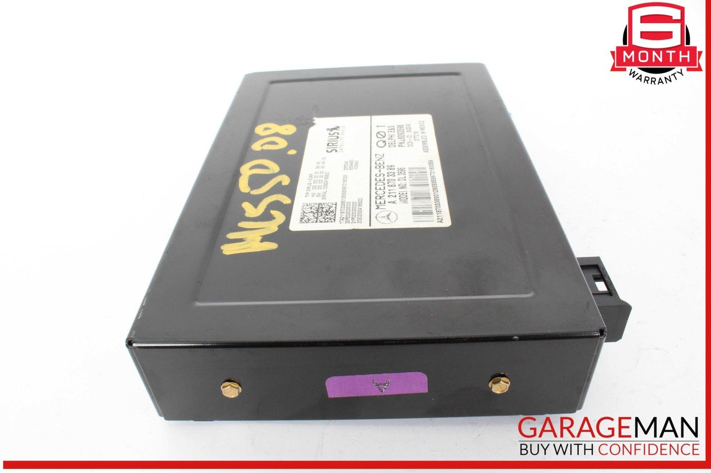 03-09 Mercedes W164 ML550 ML350 Sirius Satellite Radio Receiver 2118703389 OEM