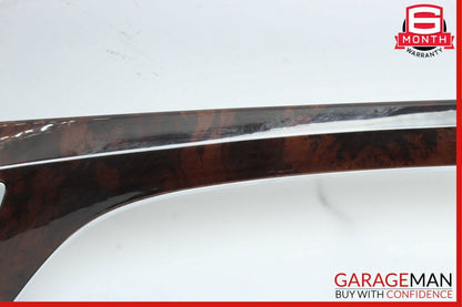 07-14 Mercedes S400 CL600 Center Dash Heater Switch Control Panel Assembly Wood