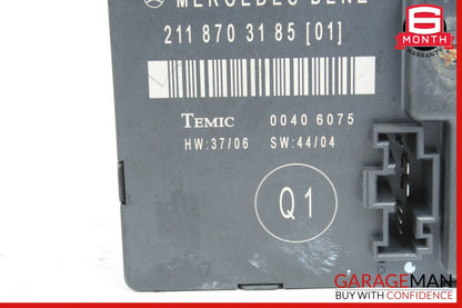 03-09 Mercedes-Benz E350 E-Class W211Rear Left Driver Door Control Module 2118703185 Genuine