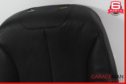 12-18 BMW F30 320i Front Left Top Upper Seat Cushion Black OEM
