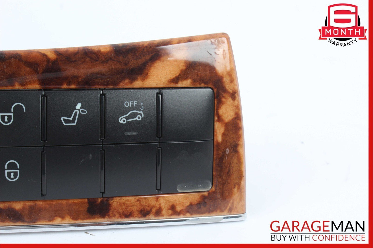 05-09 Mercedes CLK350 CLK500 CLK550 Center Dashboard Control Switch Control Wood