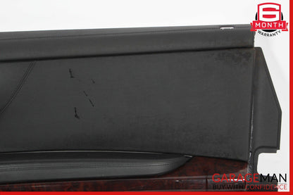 07-10 Mercedes W216 CL550 Front Right Side Interior Door Panel Trim Cover Black