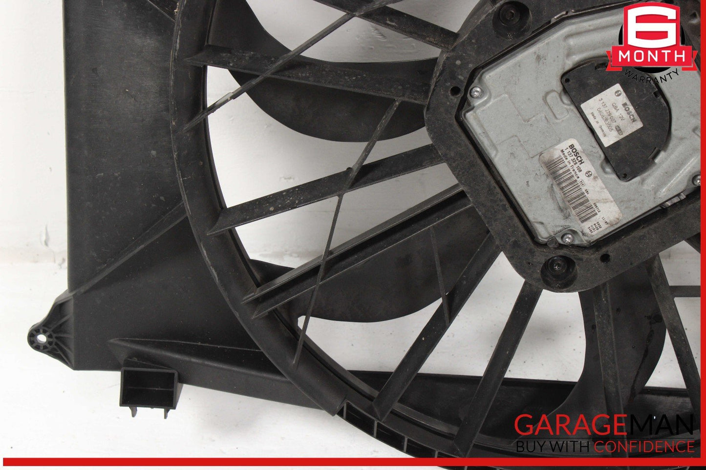 03-12 Mercedes R230 SL550 Engine Motor Cooling Radiator Fan Assembly OEM