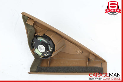 07-13 Mercedes W221 S500 S550 Front Left Side Door Tweeter Speaker Cover Brown