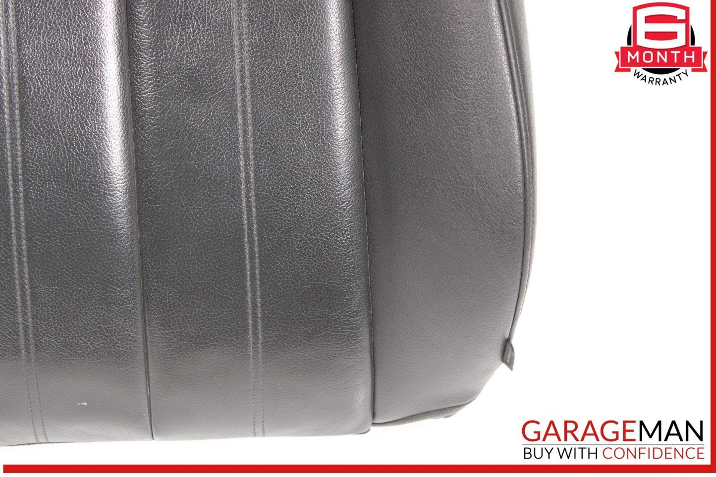 12-18 Audi A6 A7 Front Left Driver Side Top Upper Seat Cushion Cover Black OEM