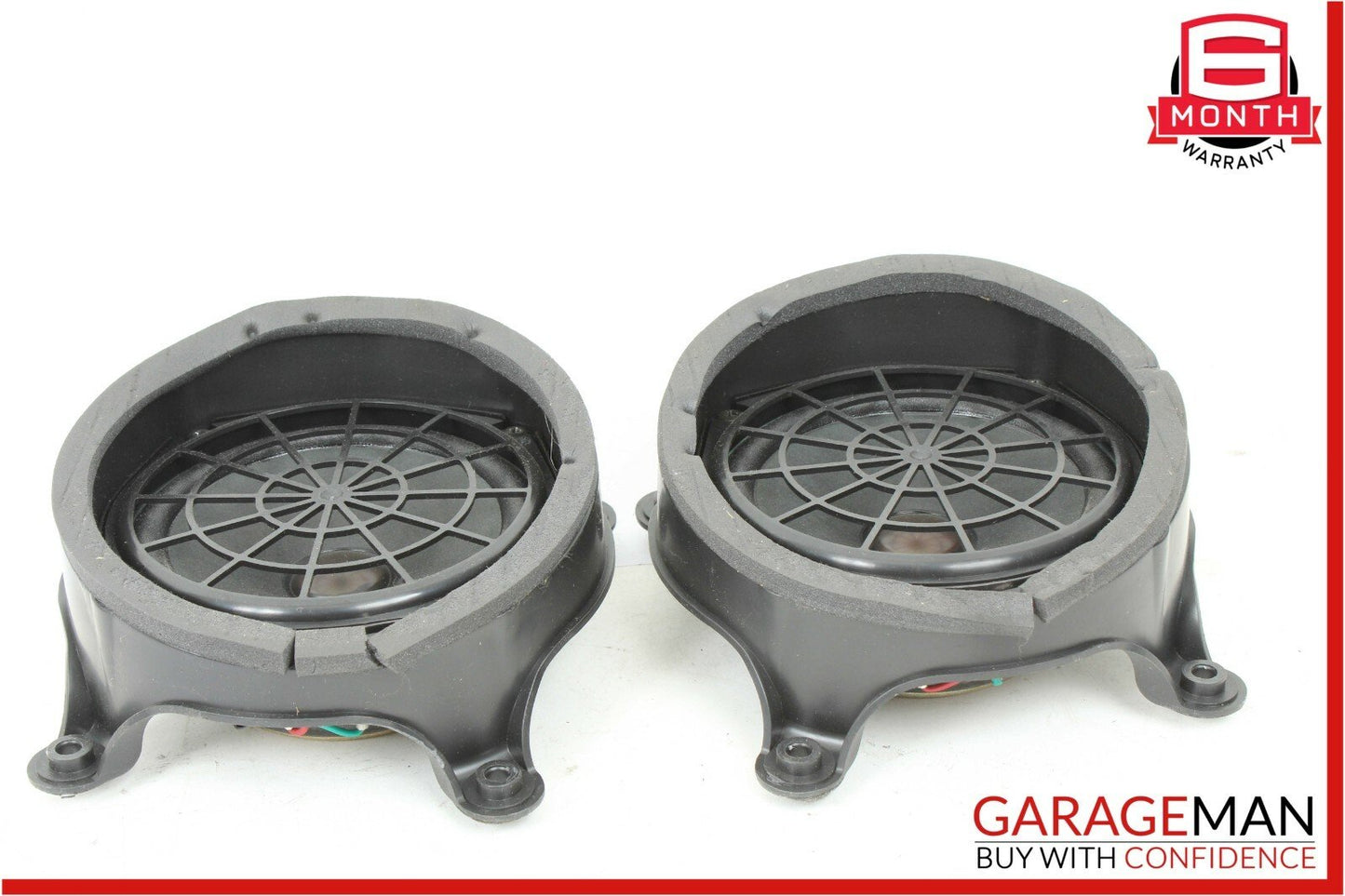 02-05 Mercedes W163 ML500 Front & Rear Door Sound Audio Speaker Set of 6 Pc OEM