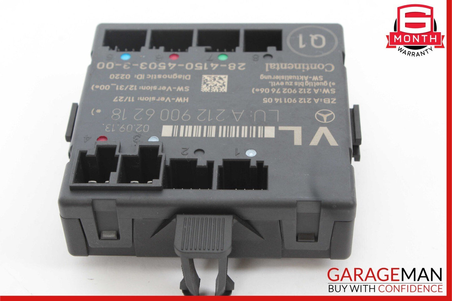 08-14 Mercedes W204 C250 C300 C63 AMG Front Left Side Door Control Module Unit