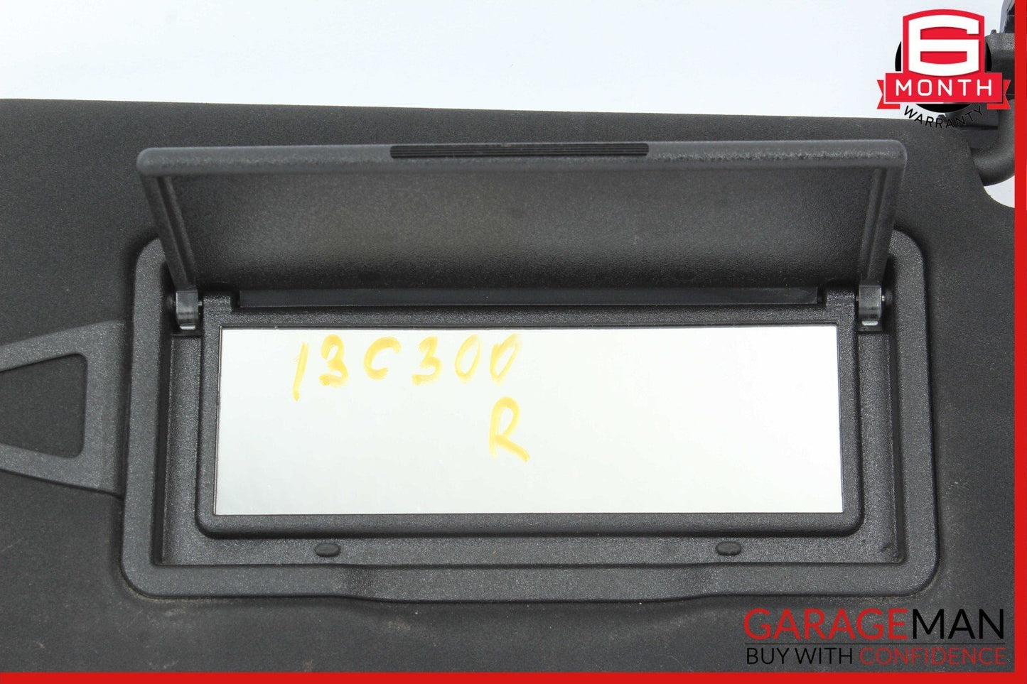 08-14 Mercedes W204 C300 C250 Sedan Front Right Sunvisor Sun Visor Shade Cover