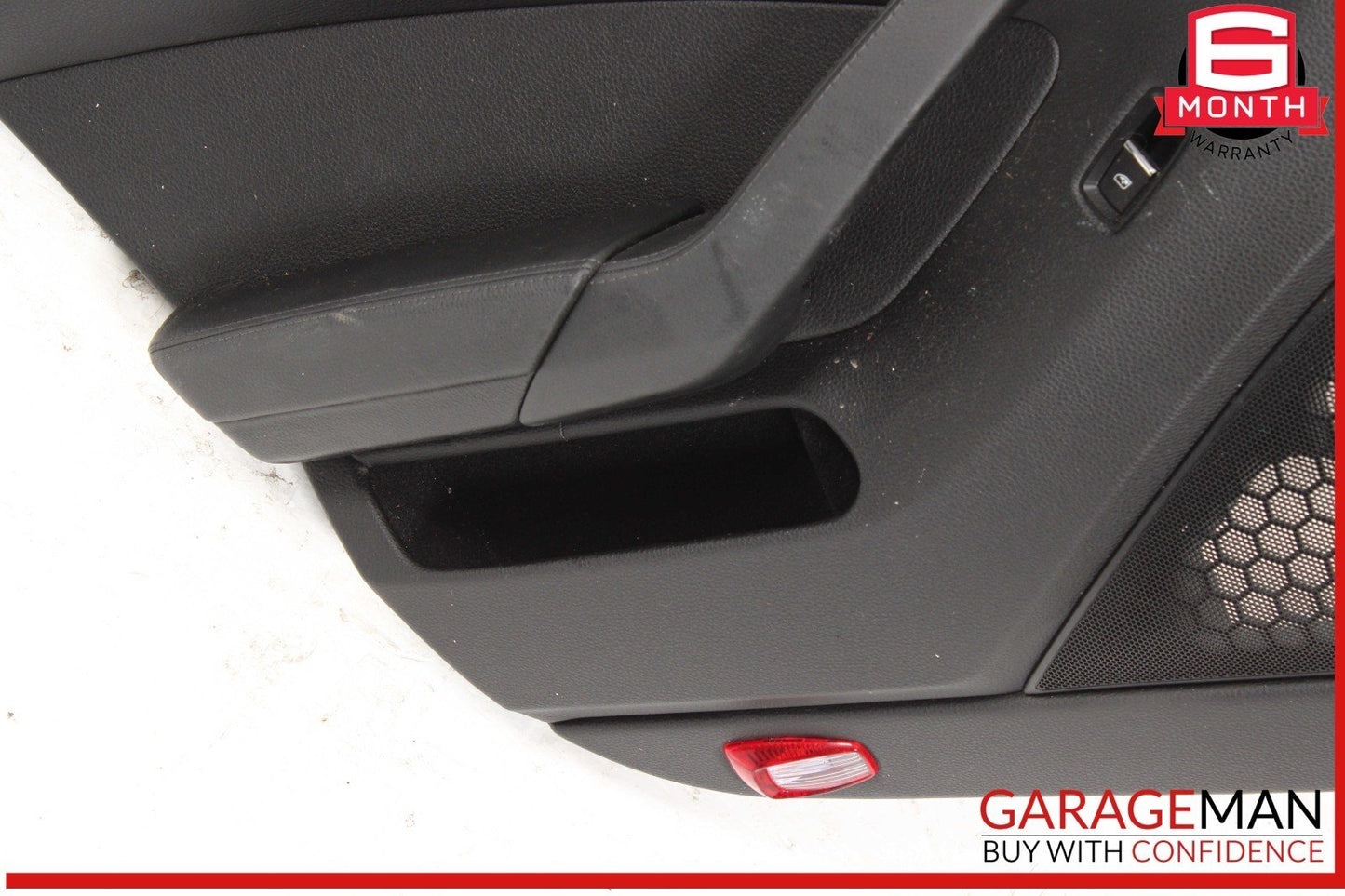 10-16 Porsche Panamera 970 Rear Left Side Interior Door Panel Leather OEM