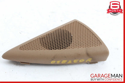 03-09 Mercedes W211 E350 E500 E55 AMG Front Right Tweeter Speaker Cover Brown