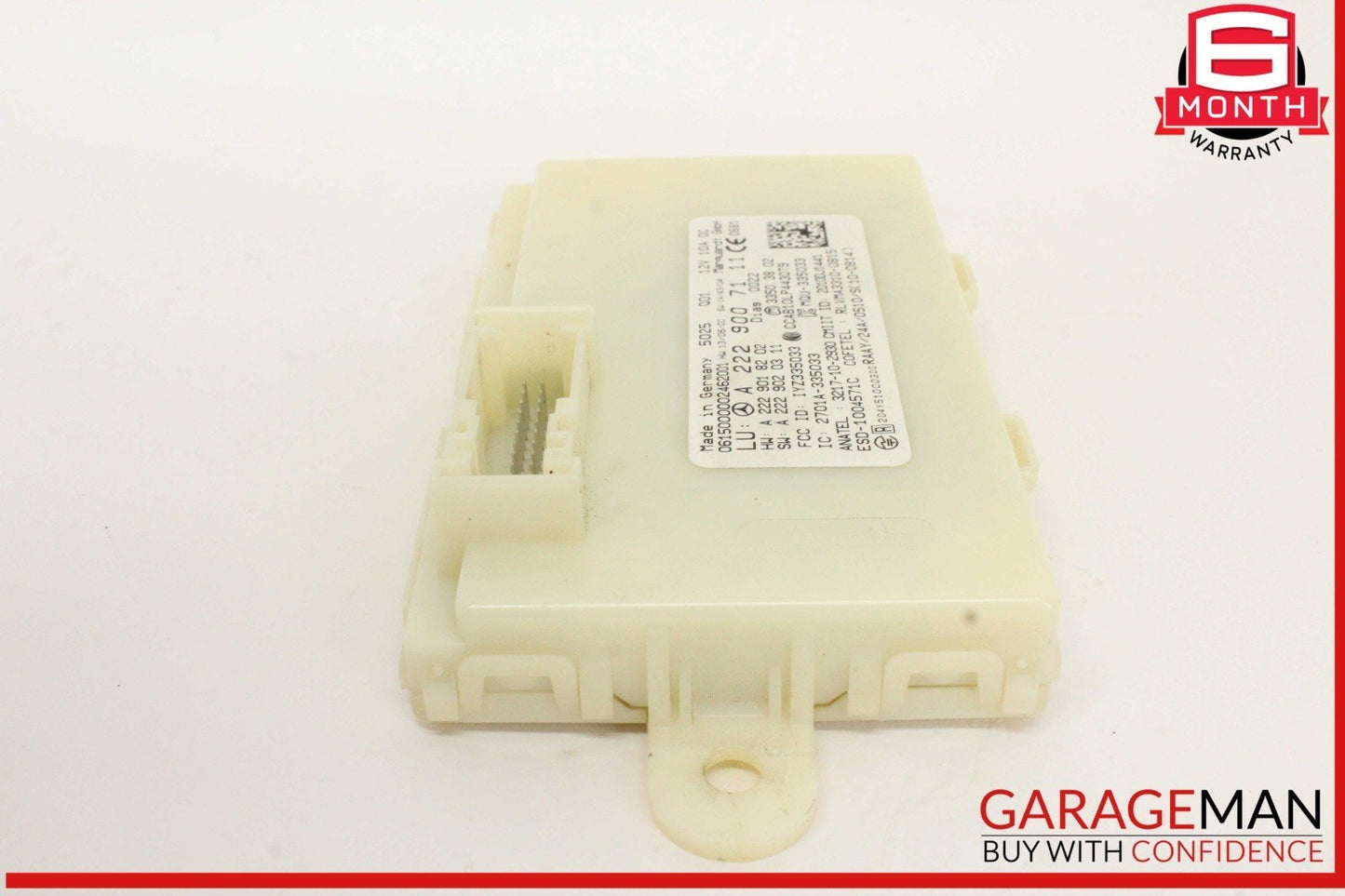 14-19 Mercedes W205 C300 S600 GLC350 S550 Keyless Go Entry Control Module OEM