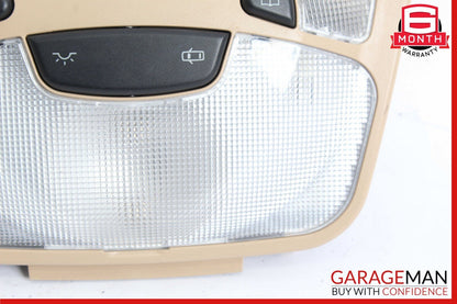 01-05 Mercedes W203 C230 C320 Front Upper Overhead Reading Dome Light Lamp Brown