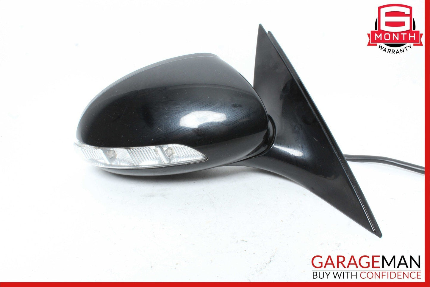 07-09 Mercedes W221 S550 S600 Right Side Mirror Door Rear View Black OEM