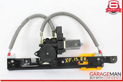 09-15 Jaguar XF XFR X250 Rear Right Passenger Side Window Regulator Motor OEM