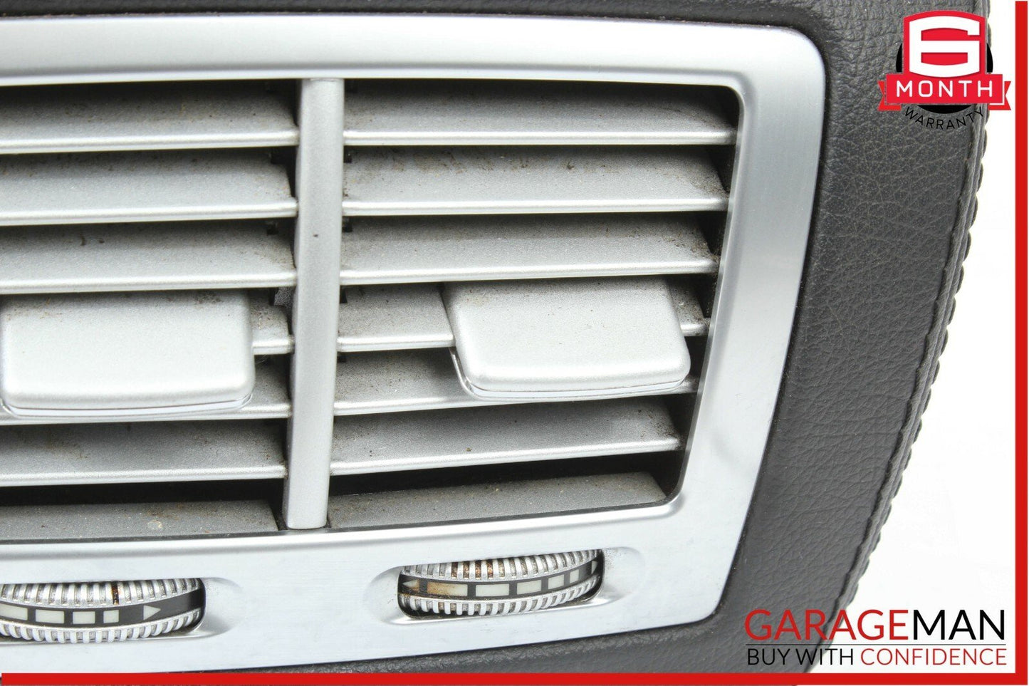 07-14 Mercedes W216 CL500 Rear Center Console AC A/C Air Vent Trim Bezel OEM