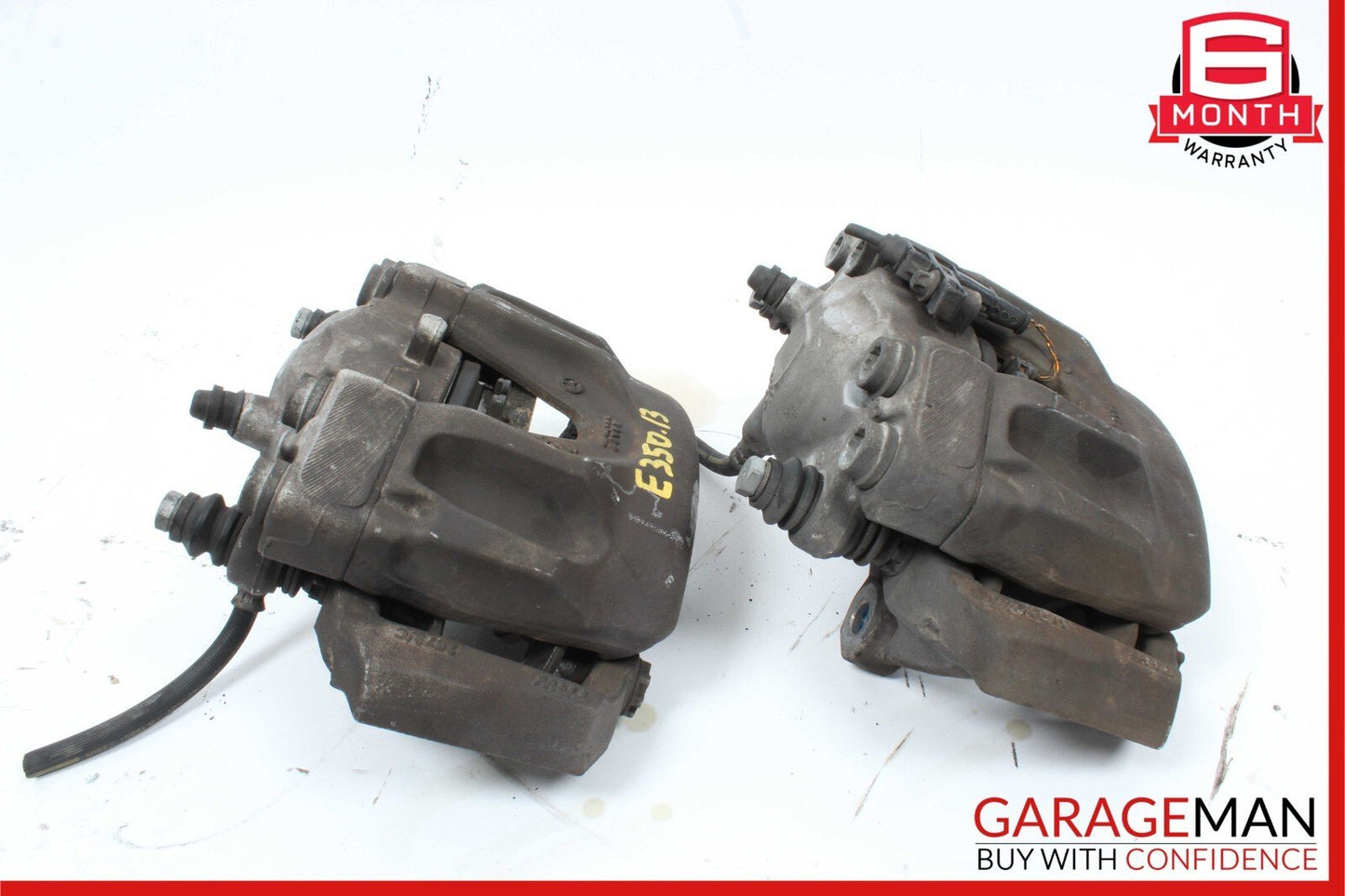 08-18 Mercedes W212 E350 C350 Front Brake Calipers Left and Right Set of 2 Pc