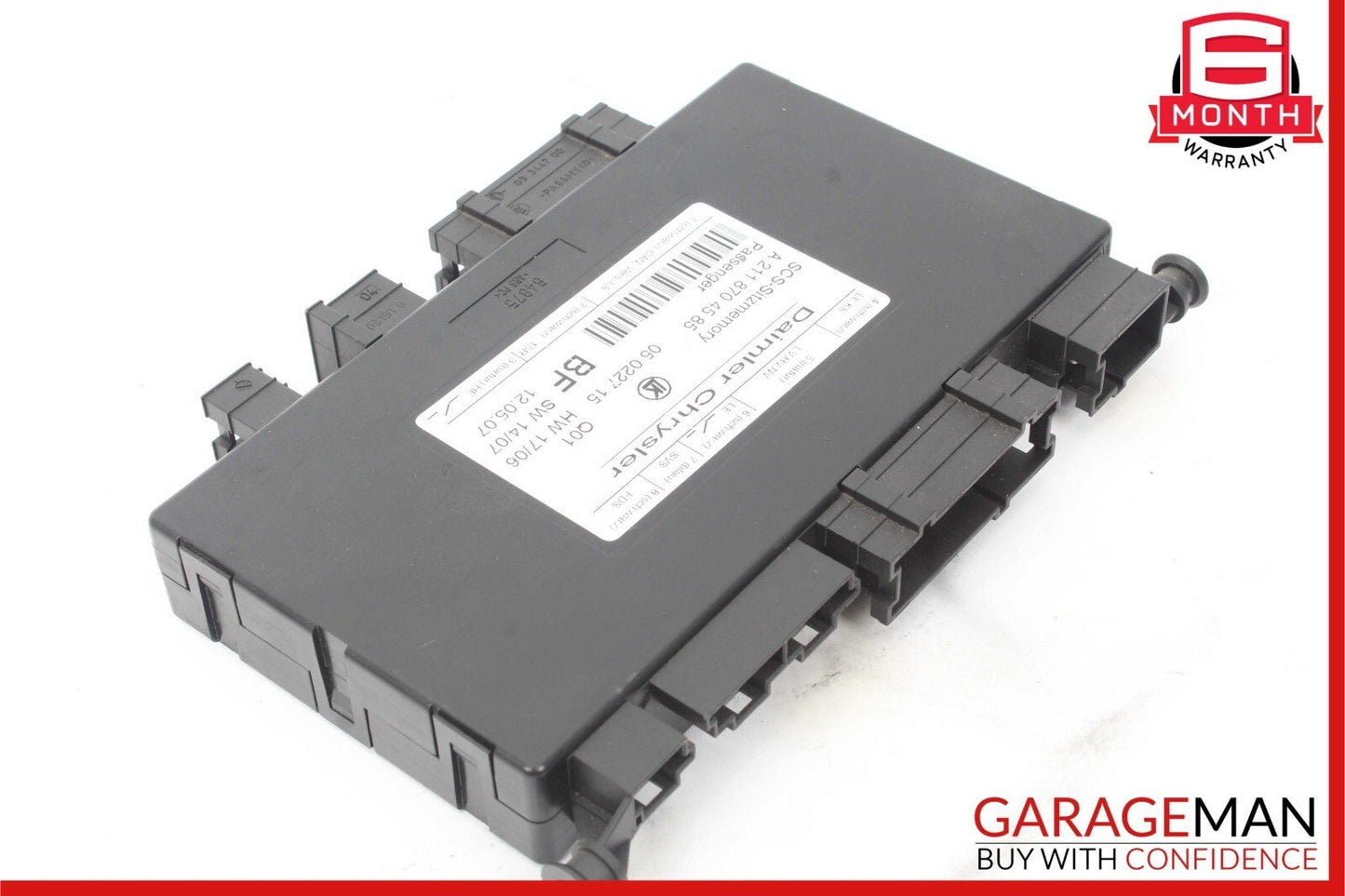 06-09 Mercedes W211 E550 CLS500 Seat Control Module Front Right Passenger OEM