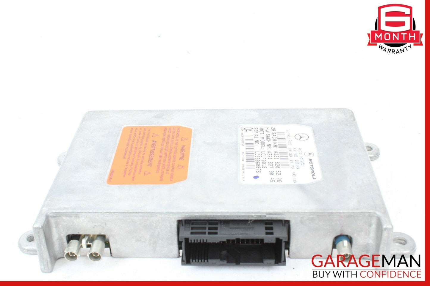 00-12 Mercedes E320 CLK500 S430 SL500 Voice Communication Control Module OEM