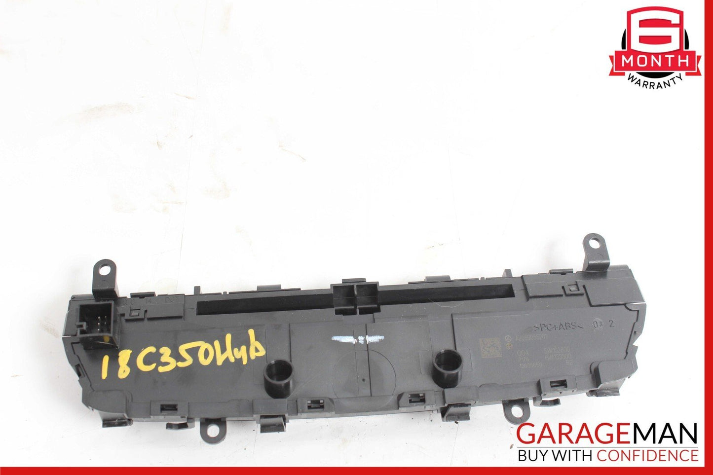 15-19 Mercedes W205 C350e C400 Media Center Dashboard Hazard Control Switch OEM