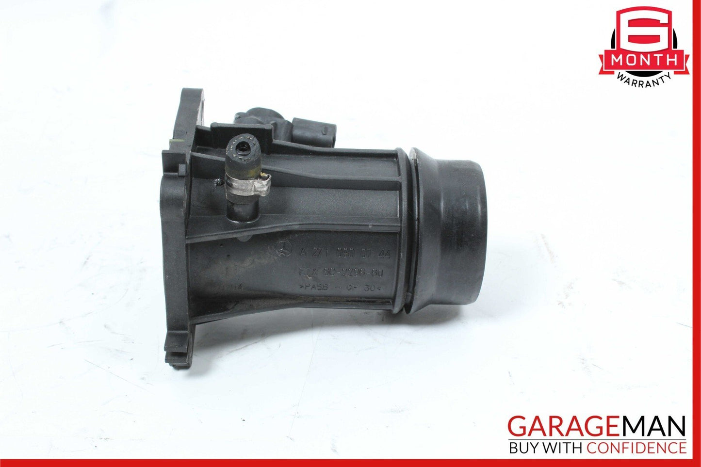 12-14 Mercedes W204 C250 1.8L Air Intake Hose w/ Pressure Sensor Assembly