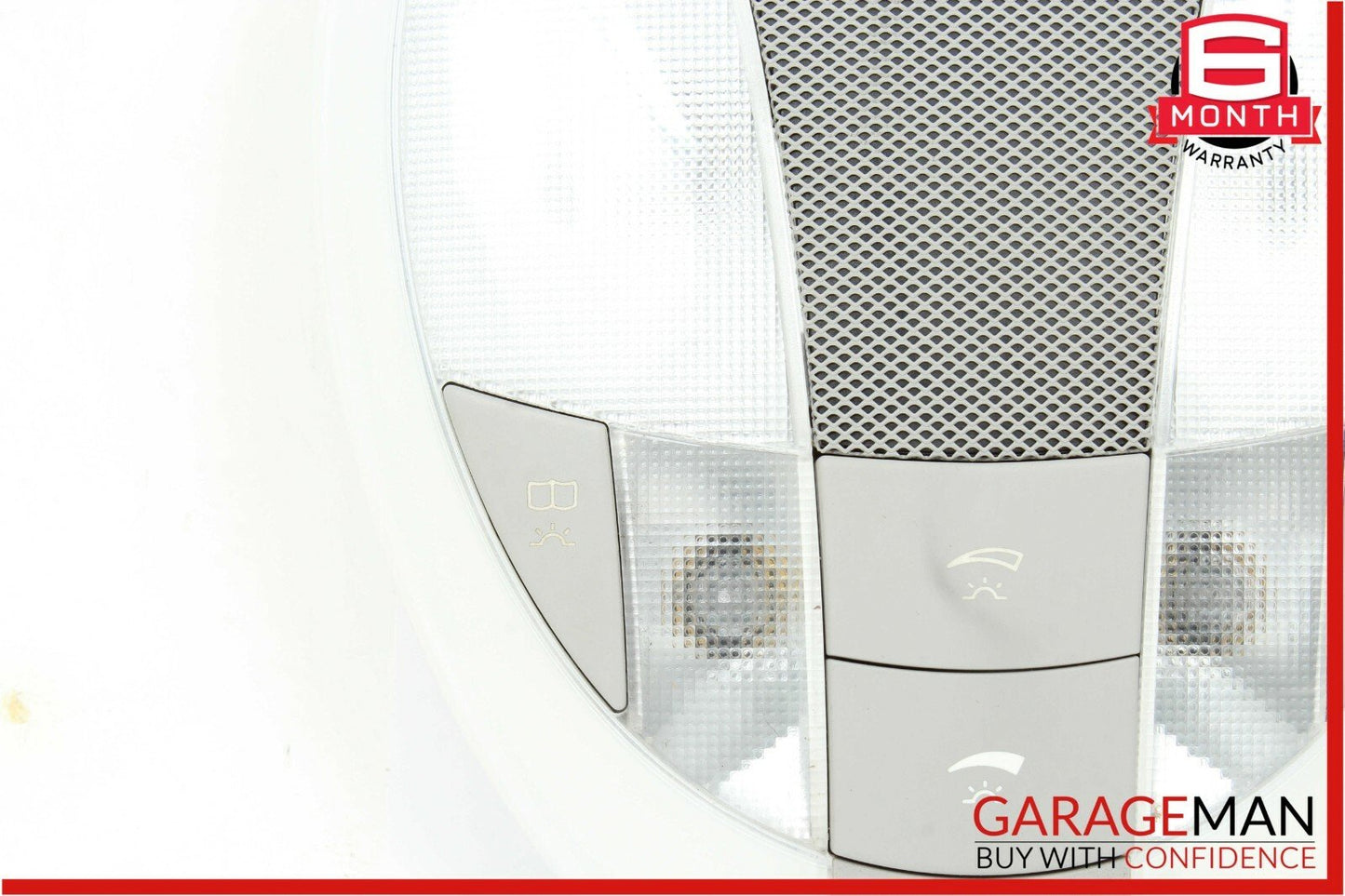 03-11 Mercedes W219 CLS500 E500 Rear Upper Overhead Dome Light Reading Map Gray