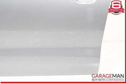12-18 Audi A7 RS7 S7 Front Left Driver Side Door Shell Panel Silver OEM