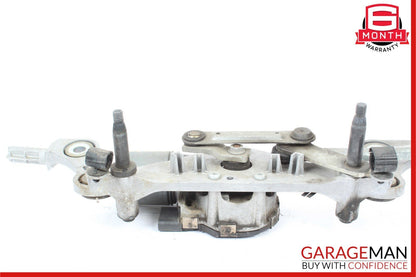 11-17 Porsche Cayenne 958 Front Windshield Wiper Motor Linkage Assembly OEM
