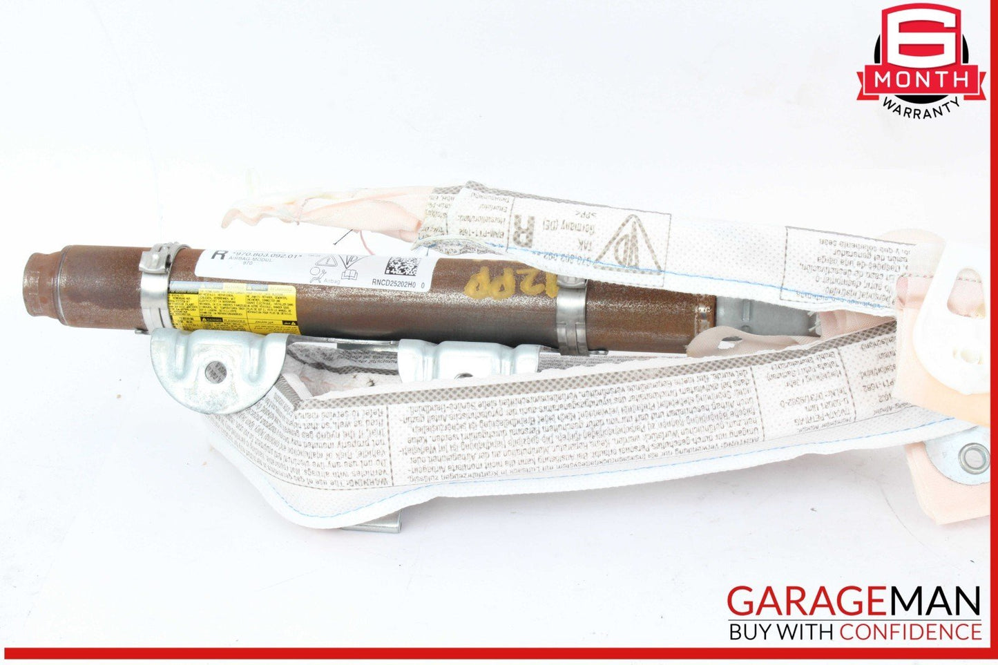 10-16 Porsche Panamera 970 Right Side Roof Curtain Airbag Air Bag 97080309201