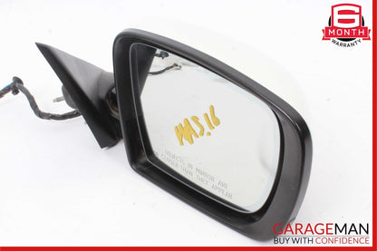 14-17 Maserati Ghibli Front Right Side Mirror Door Rear View White
