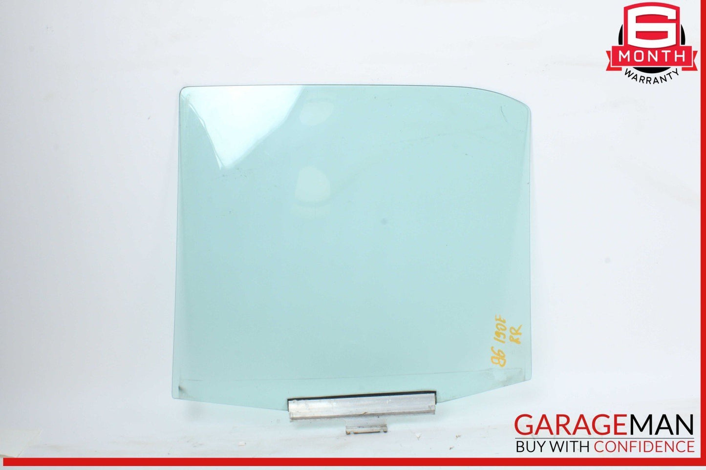 84-93 Mercedes W201 190E 190D Rear Right Passenger Side Window Door Glass OEM