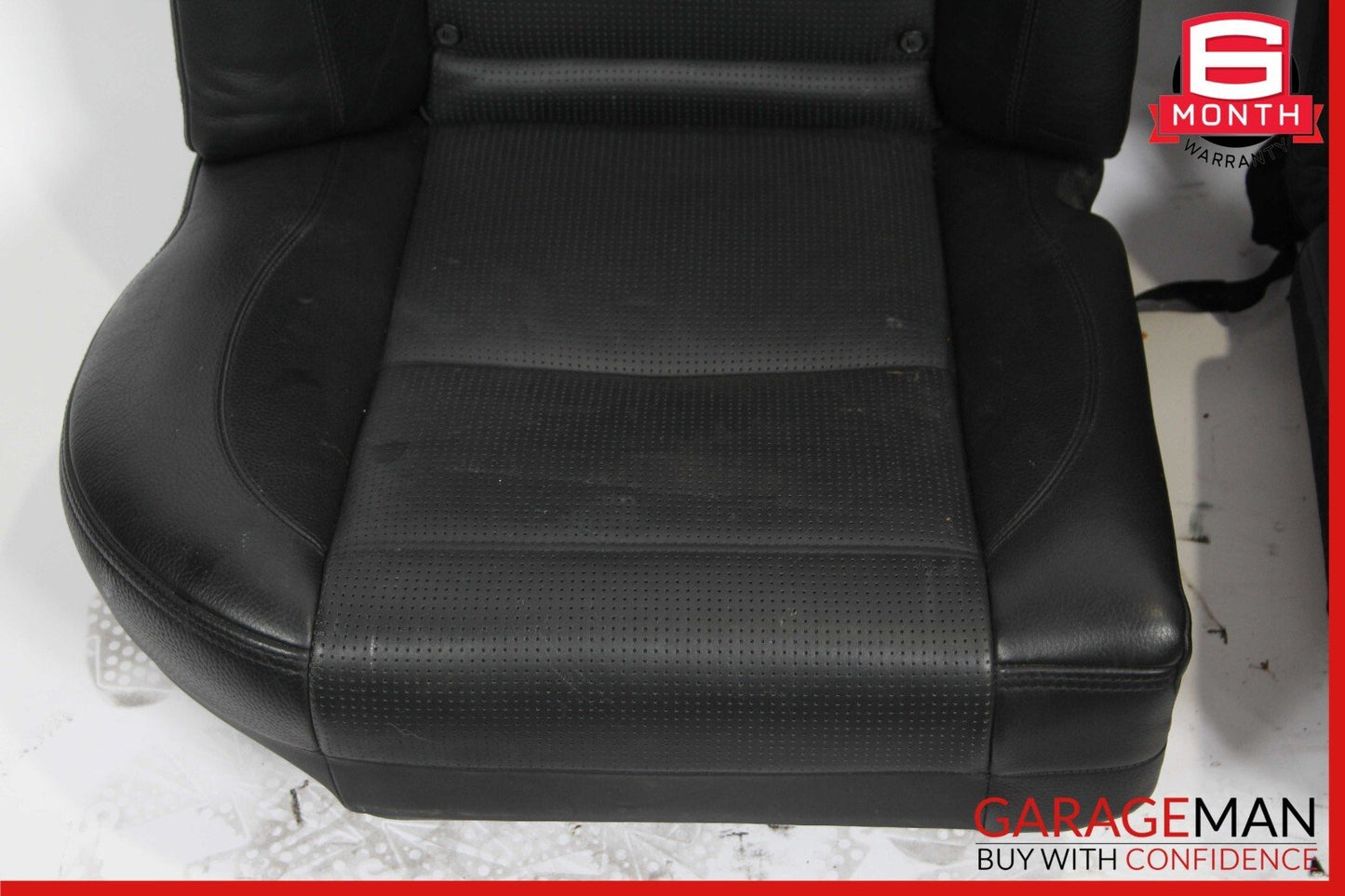 07-13 Mercedes W221 S63 AMG Complete Rear Left & Right Recline Seat Cushion Set