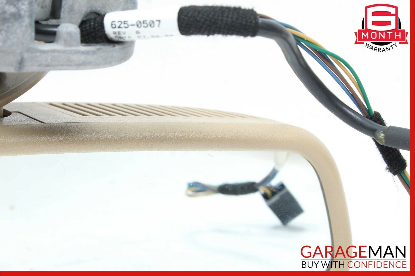 10-13 Mercedes W221 S400 S65 AMG Interior Top Upper Rear View Mirror Beige OEM