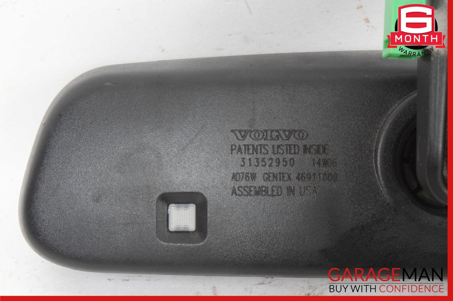 11-18 Volvo S60 V60 XC60 Rear View Interior Mirror Auto Dimming 31352950 OEM