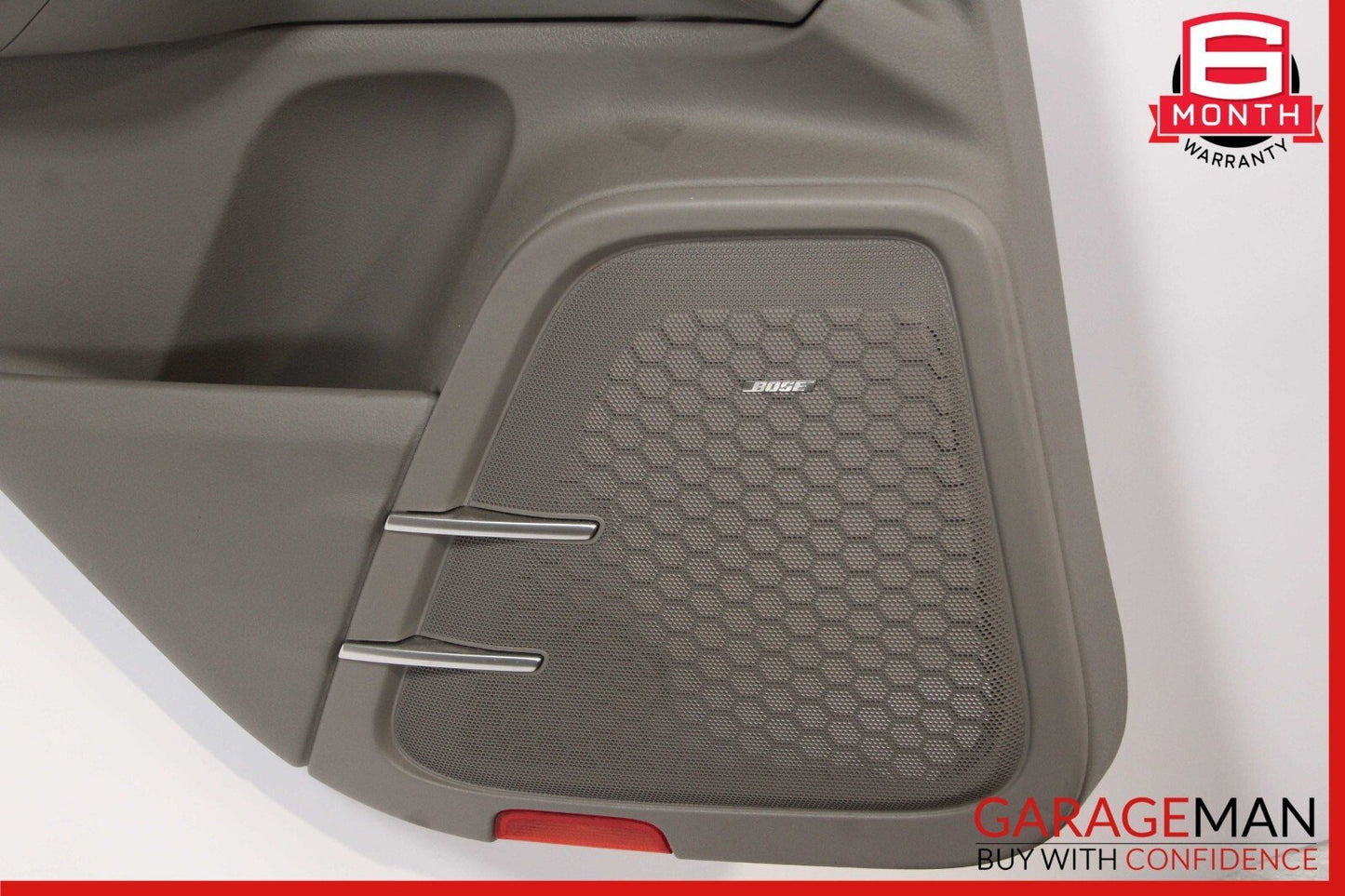 11-17 Porsche Cayenne 958 Rear Left Driver Side Interior Door Panel Assy Grey