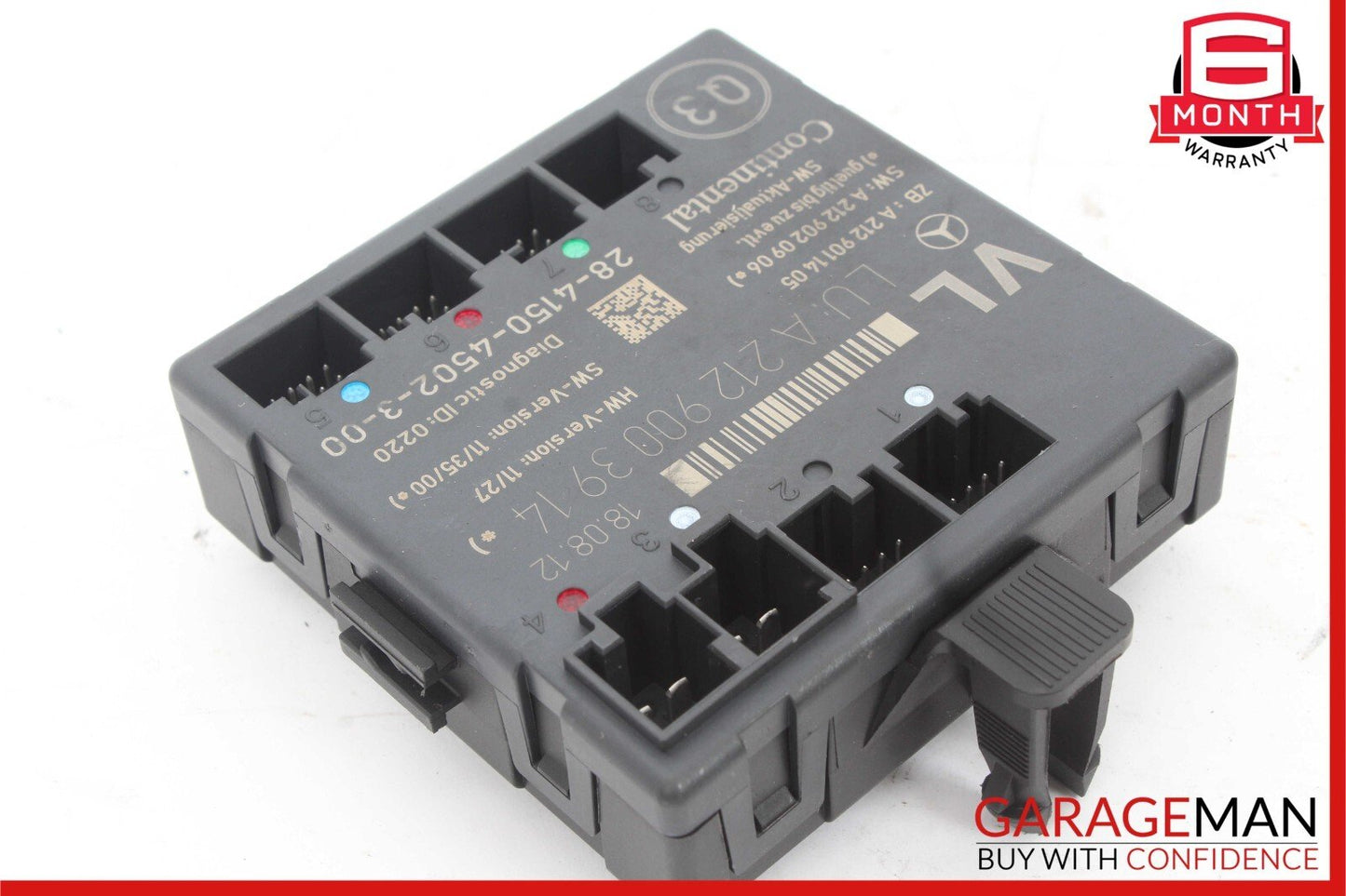 08-14 Mercedes W204 C250 C350 Front Left Side Door Control Module Unit OEM