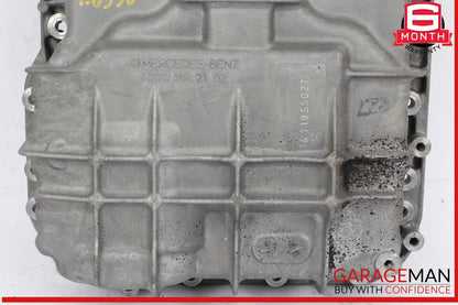 06-11 Mercedes W211 E350 Engine Upper Oil Sump Baffle Pan 2720142102 OEM