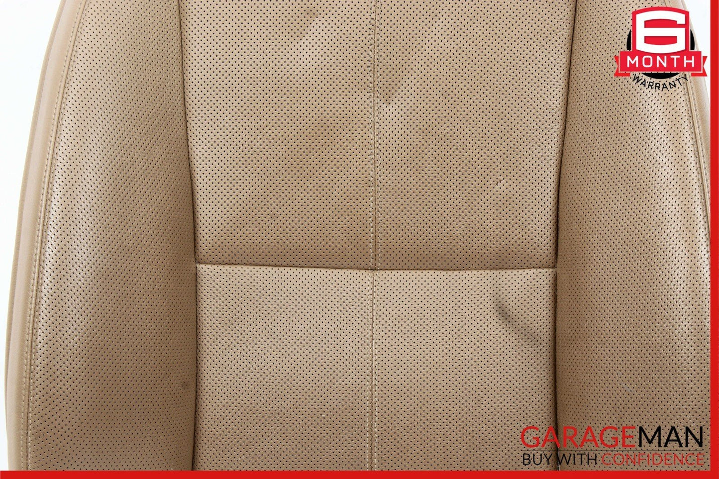 07-09 Mercedes W221 S450 S550 Front Right or Left Top Upper Seat Cushion Brown